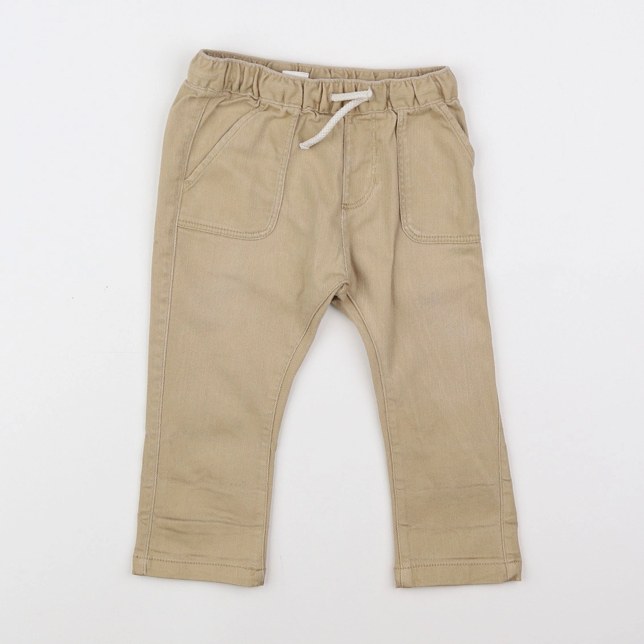 H&M - pantalon marron - 12/18 mois